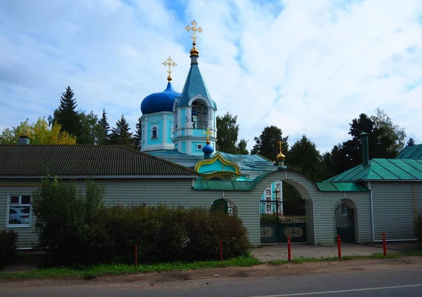 Mozhaysk Templomai Katedrálisai Ortodox Építészet Egy Ősi Orosz Városban — Stock Fotó
