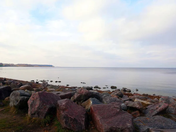サンクトペテルブルクのフィンランド湾の海岸 — ストック写真