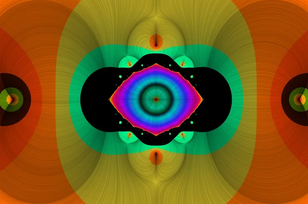 Fraktale Anmut - Maya-Muster 1. — Stockfoto