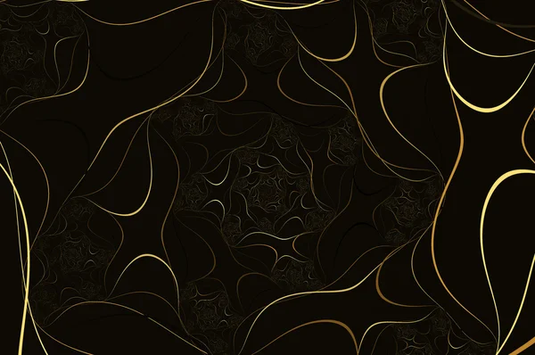 Fondo elegante en colores negro y dorado . — Foto de Stock