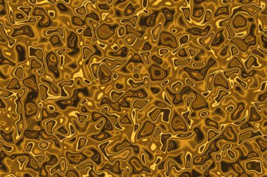 dalgalı çizgiler arka plan - bronz ışıltılı.