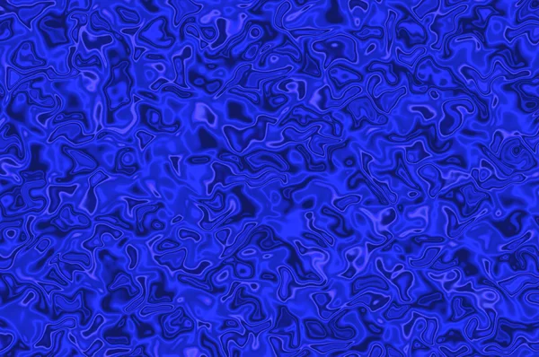 Glittering squiggles background - royal blue. — Stock Photo, Image