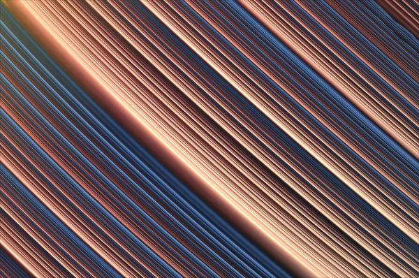 Shiny metallic lines background - diagonal, air force blue and coral. — Stock Photo, Image