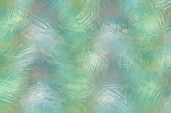 Frosted glass background in delicate shades of emerald. — Stock Photo, Image