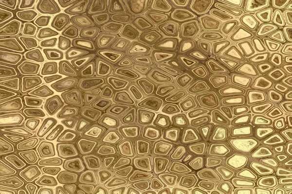 Трещины на фоне мозаики - золотой . — стоковое фото
