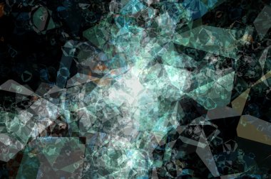 parlayan dokulu mozaik desen j. arka plan.