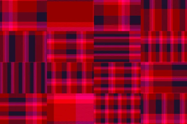 Abstract tartan fabric bright background E. — Stock Photo, Image