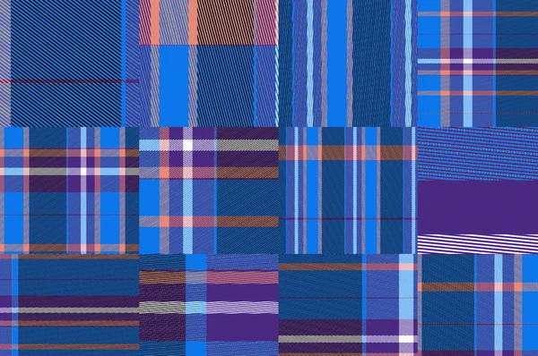 Abstract tartan fabric bright background K. — Stock Photo, Image