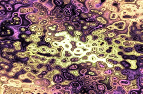 Biomassa kappa. abstrakt glödande mönster. — Stockfoto
