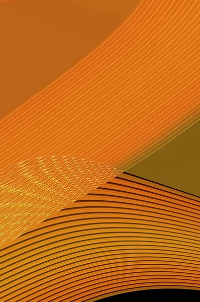 Geometry grace  - in orange. Abstract backgroung. — Stock Photo, Image