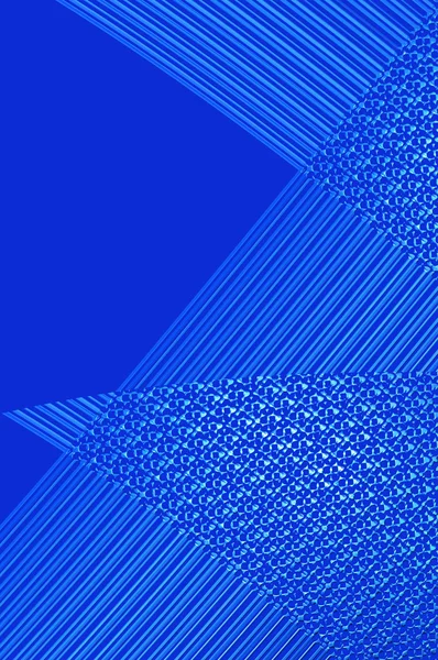 Geometrie grace - modře. abstraktní backgroung. — Stock fotografie