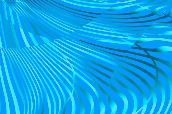 Move magic tracks - azure waves. — Stock Photo, Image