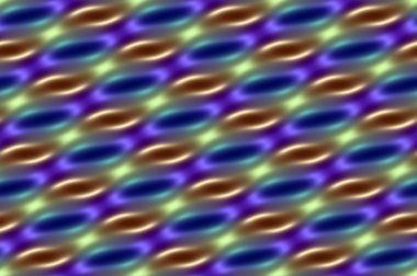 Desenli bulanık neon kılavuz C.