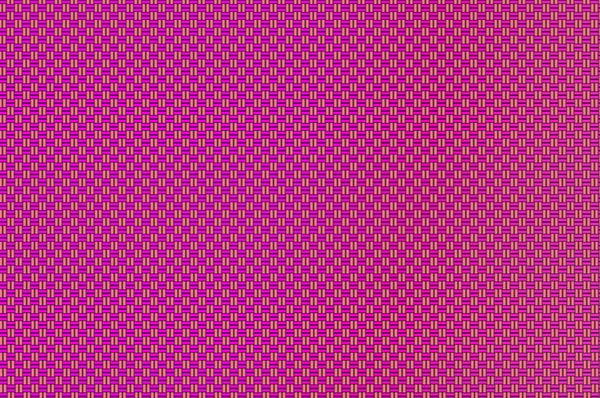 Intertwined grid - red-violet and sandy brown squares pattern. — Stock Photo, Image