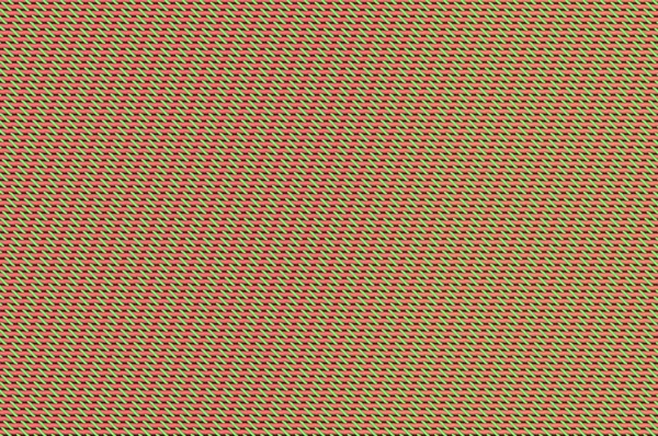 Intertwined grid - tomato and spring green weave. — Stock Photo, Image