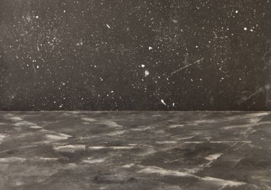 Yiyecek ve ürünlerin çekimleri için beyaz benekli siyah ve siyah mermer arka plan dokusu.