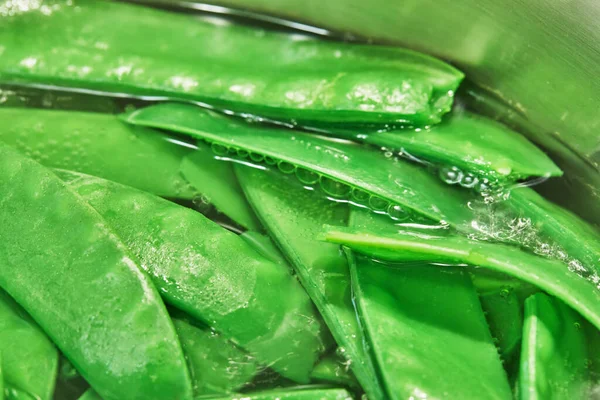 Snow peas are legume in which both the peas and the pod are edible.