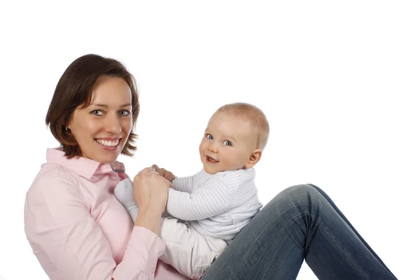 Madre con su hijo — Foto de Stock