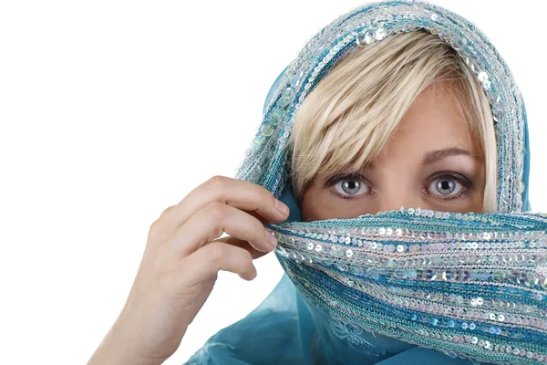 Close up of a girl's face — Stock Photo, Image