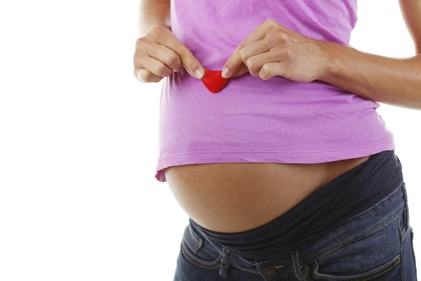 Mujer embarazada. — Foto de Stock