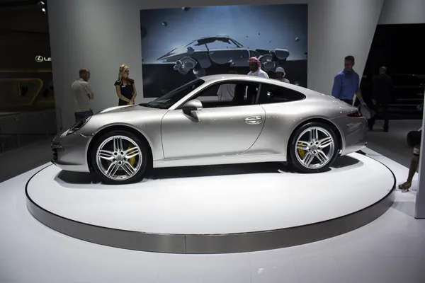 Porche 911 carrera s widok z boku Obrazek Stockowy