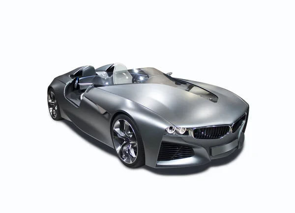 New model sport car isolated front side view — Stock Photo, Image