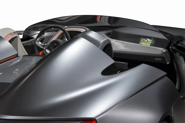 yeni model spor araba iç izole