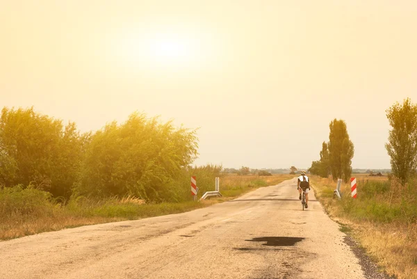 Motociclista — Foto Stock