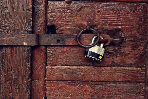 Porta trancada — Fotografia de Stock