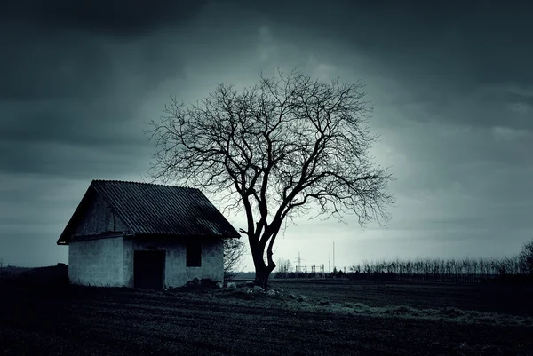 Geisterhaus — Stockfoto