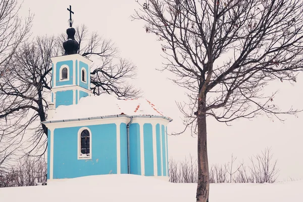 Kış Şapel — Stok fotoğraf