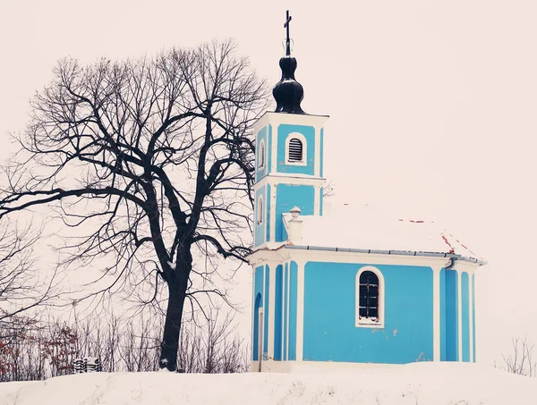 Zimní kaple — Stock fotografie
