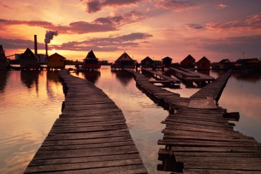 balıkçı kulübeleri