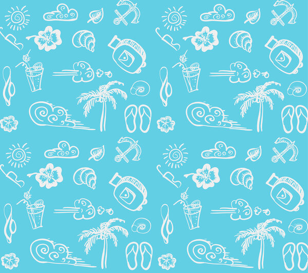 Summer best trip vector background