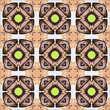 vektör kesintisiz geometrik desen