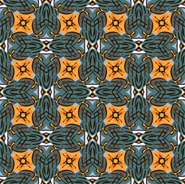 vektör kesintisiz geometrik desen