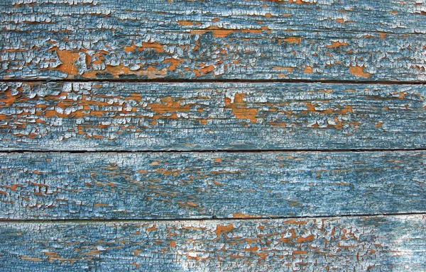 Exture a régi fa borítja festék meztelen — Stock Fotó