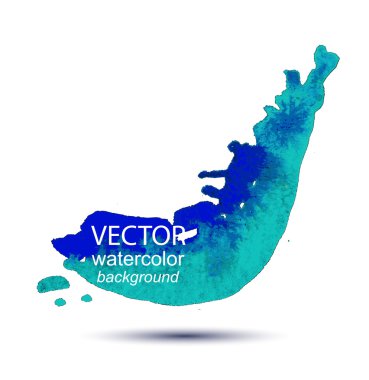 vektör sulu boya lekeleri