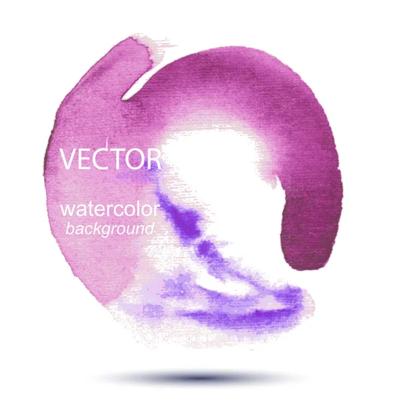 Taches d'aquarelle vectorielles — Image vectorielle