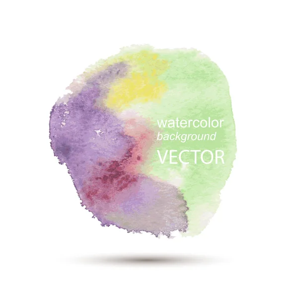 Abstraktní akvarel pozadí — Stockový vektor