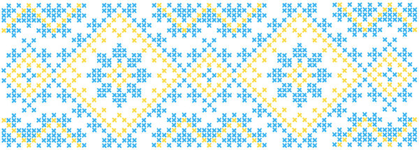 Ukrainian national ornaments