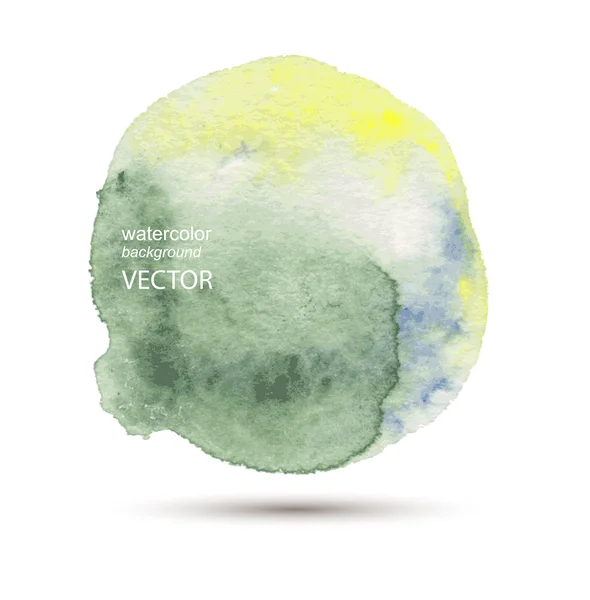 Abstract vector watercolor textured  background — Stock Vector