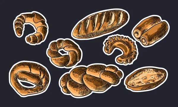 Brotlaibe — Stockvektor