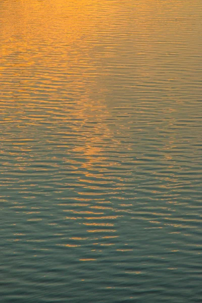 Ripples Powierzchni Wody Morza Jezioro Zachodzie Słońca Tekstura Powierzchni Wody — Zdjęcie stockowe