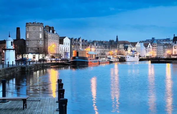 Edimburgo, Escócia, Old Harbour Leith — Fotografia de Stock