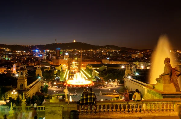 Barcelona, çifte sihirli Çeşmesi