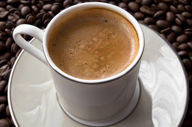 Bir fincan espresso.