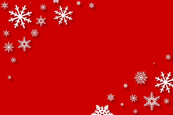 Merry Christmas - holiday flat background — Stock Photo, Image