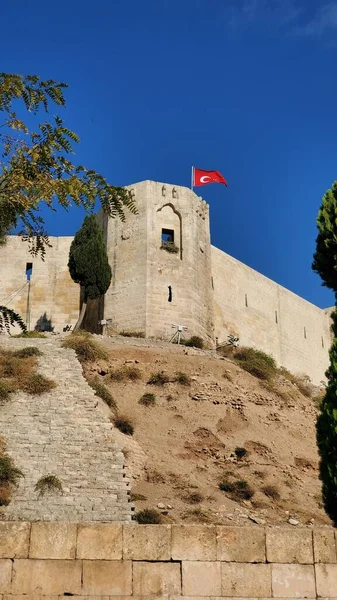 Стародавня Фортеця Турецькому Місті Діярбакир — стокове фото
