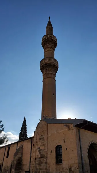 Padrões Nos Minaretes Das Mesquitas Turcas — Fotografia de Stock